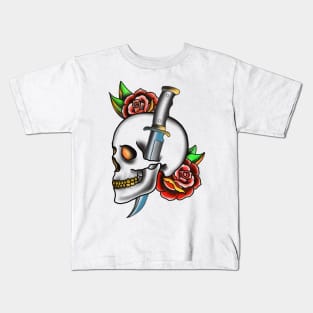 Skull and Sword Kids T-Shirt